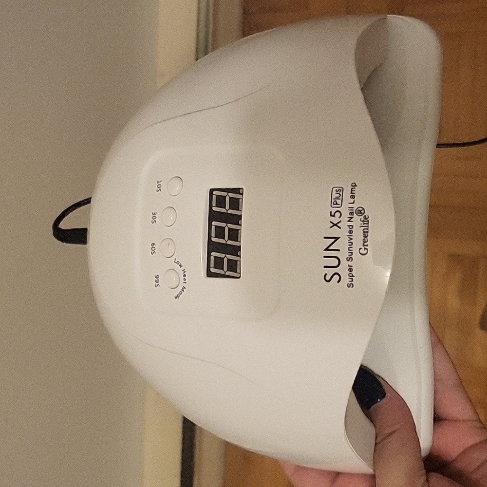 White SUN X5 Plus Nail Lamp